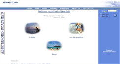 Desktop Screenshot of abbotsfordboatshed.com.au